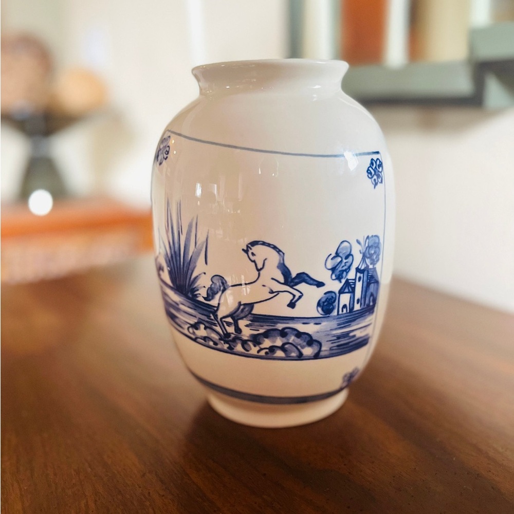 Tiffany & Co. Blue and White Vase